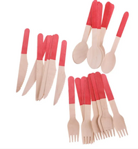 Natural Wood Cutlery Set
