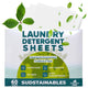 Laundry Detergent Sheets — 60 Loads (Unscented)