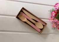 Natural Wood Cutlery Set